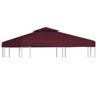 VidaXL Prieeldak 2-laags 3x3m 310 g/m² bordeaux