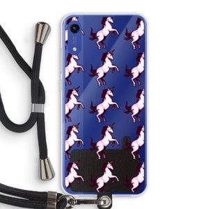 Musketon Unicorn: Honor Play 8A Transparant Hoesje met koord