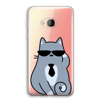 Cool cat: HTC U Play Transparant Hoesje