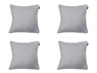 Sierkussen ca. 50x50 cm Napels grey water repellent coating (4 stuks) Madison - Madison