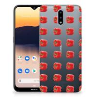Nokia 2.3 | Siliconen Case | Paprika Red