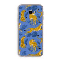 Luipaard: Samsung Galaxy J4 Plus Transparant Hoesje