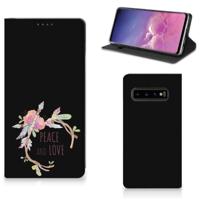 Samsung Galaxy S10 Magnet Case Boho Text