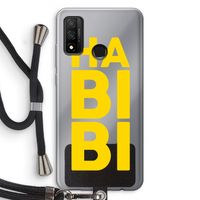 Habibi Majorelle : Huawei P Smart (2020) Transparant Hoesje met koord