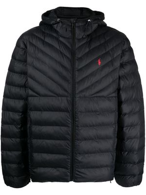 Polo Ralph Lauren doudoune à motif Polo Pony - Noir