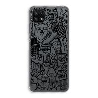 Vexx Black Mixtape: Samsung Galaxy A22 5G Transparant Hoesje