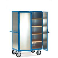 Fetra Hauptartikel 5592 Kastwagen Universeel Aluminium Poedercoating Laadvermogen (max.): 750 kg Stralend blauw (RAL 5007)