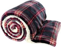 Unique Living Unique Living Larsson plaid 150x200cm dark grey