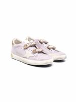 Golden Goose Kids baskets Old School à attache scratch - Rose