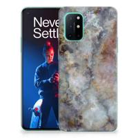 OnePlus 8T | TPU | Siliconen hoesje | Marmer Grijs