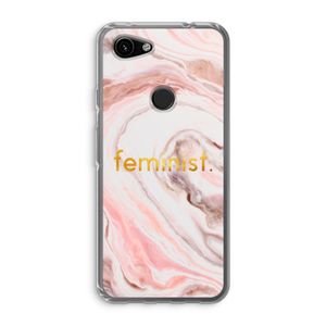 Feminist: Google Pixel 3a Transparant Hoesje
