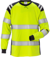 Fristads 129522 Flamestat high vis T-shirt met lange mouw dames klasse 3 7097 TFLH