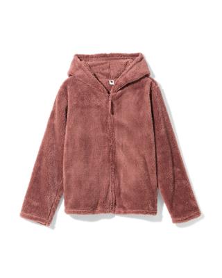 HEMA Damesvest teddy middenbruin (middenbruin)