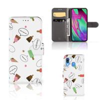 Samsung Galaxy A40 | Book Cover | IJsjes
