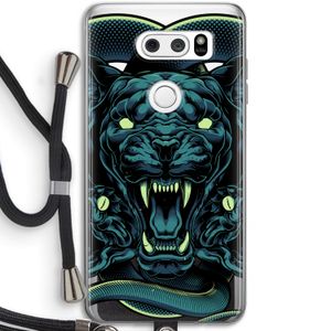 Cougar and Vipers: LG V30 Transparant Hoesje met koord