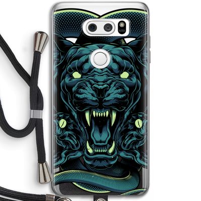 Cougar and Vipers: LG V30 Transparant Hoesje met koord
