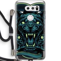 Cougar and Vipers: LG V30 Transparant Hoesje met koord
