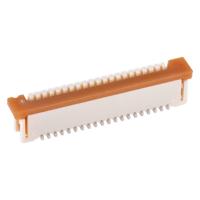 Molex 526102033 FFC/FPC-aansluiting Totaal aantal polen: 20 Rastermaat: 1 mm Inhoud: 1 stuk(s) Tape on Full reel