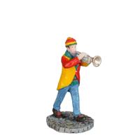 Carnaval brass band trumpet l5xb3,5xh7 cm - Luville