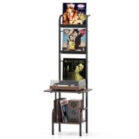 5-laags Platenspelerstandaard met Vinyl Tentoonstellingsrek Platenstandaard Platenhouder