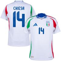 Italië Authentic Heat.RDY Shirt Uit 2024-2025 + Chiesa 14 - thumbnail