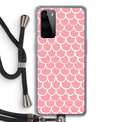 Dakpannetjes: OnePlus 9 Pro Transparant Hoesje met koord