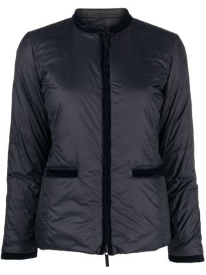 Emporio Armani veste matelassée à design réversible - Bleu