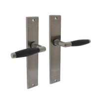 Intersteel Deurkruk Ton Basic op blind schild - mat nikkel/zwart