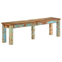 Bank 160x35x46 cm Massief gerecycled hout Bank 160x35x46 cm Massief gerecycled hout