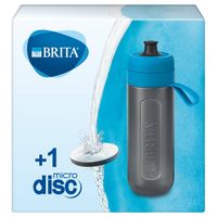 BRITA Drinkfles ACTIVE 0,6L Blauw incl. 1 MicroDisc Brita Waterfilter - thumbnail