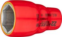 HAZET Dopsleutel · geïsoleerd 880KV-22 · 3/8 inch (10 mm) vierkant hol · Buiten-zeskant-tractieprofiel · SW 22 mm
