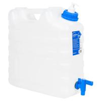 VidaXL Watertank met kraan en zeepdispenser 15 l kunststof