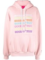 BAPY BY *A BATHING APE® hoodie à slogan brodé - Rose