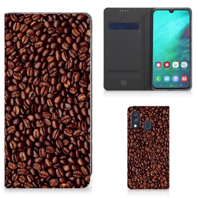 Samsung Galaxy A40 | Flip Style Cover | Koffiebonen