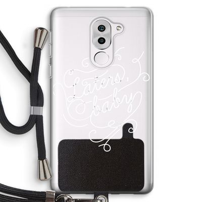 Laters, baby: Honor 6X Transparant Hoesje met koord