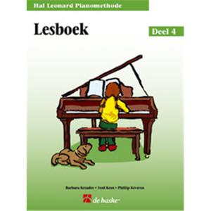 Hal Leonard Pianomethode Lesboek 4 pianoboek