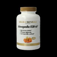 Golden Naturals Ashwagandha KSM-66 120 Vegetarische capsules