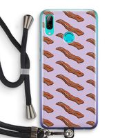 Bacon to my eggs #2: Huawei P Smart (2019) Transparant Hoesje met koord