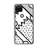Pop Art #4: Samsung Galaxy A12 Transparant Hoesje