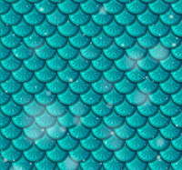 Zeemeermin blauwe schubben Zeemeermin blauwe schubben
