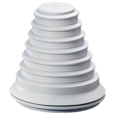 Hensel KST 70 Standentule Plaatdikte (max.): 3 mm Lichtgrijs 1 stuk(s)
