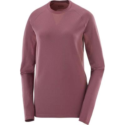 Salomon Sense aero seamless tee dames - ROZE - Dames