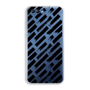 Zwarte vegen: Honor 10 Transparant Hoesje