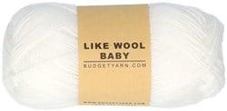 Budgetyarn Like Wool Baby 001 White