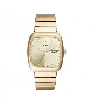 Horlogeband Fossil FS5411 Roestvrij staal (RVS) Doublé 22mm