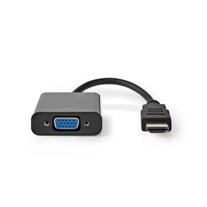 Nedis HDMI Kabel | HDMI | VGA Female 15p | 0.2 m | 35 stuks - CCGT34900BK02 CCGT34900BK02