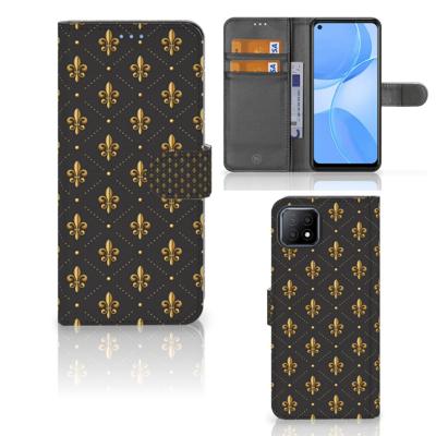 OPPO A73 5G | Telefoon Hoesje | Franse Lelie