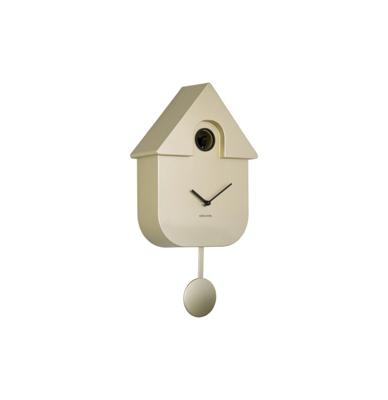 Karlsson Wandklok Modern Cuckoo - Metallic Goud
