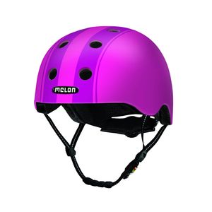 Melon fietshelm Urban Active polycarbonaat purper mt 58-63 cm