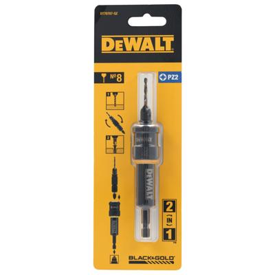 DeWALT DT70787 FLIP & DRIVE: Voorboor, verzinkboor Nr.8 + schroefbit Pz2 + houder DeWALT DT70787 FLIP & DRIVE: Voorboor, verzinkboor Nr.8 + schroefbit Pz2 + houder